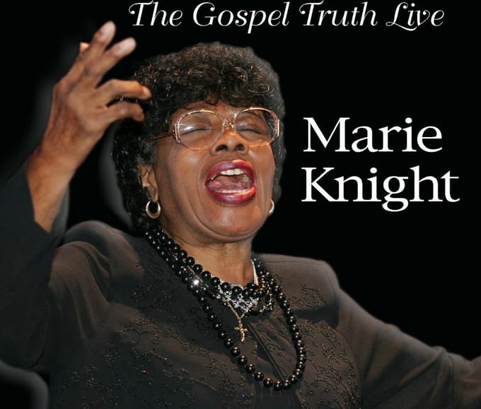 Marie Knight - The Gospel Truth Live (CD)