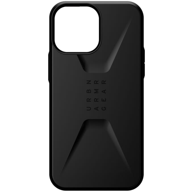 UAG Civilian Backcover voor de Apple iPhone 13 Pro Max - Zwart