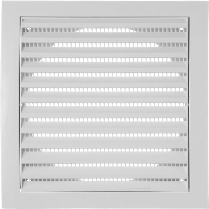 Ventilatierooster Ø 150 mm met Flens - Insectenbescherming en Afsluitrooster van Kunststof