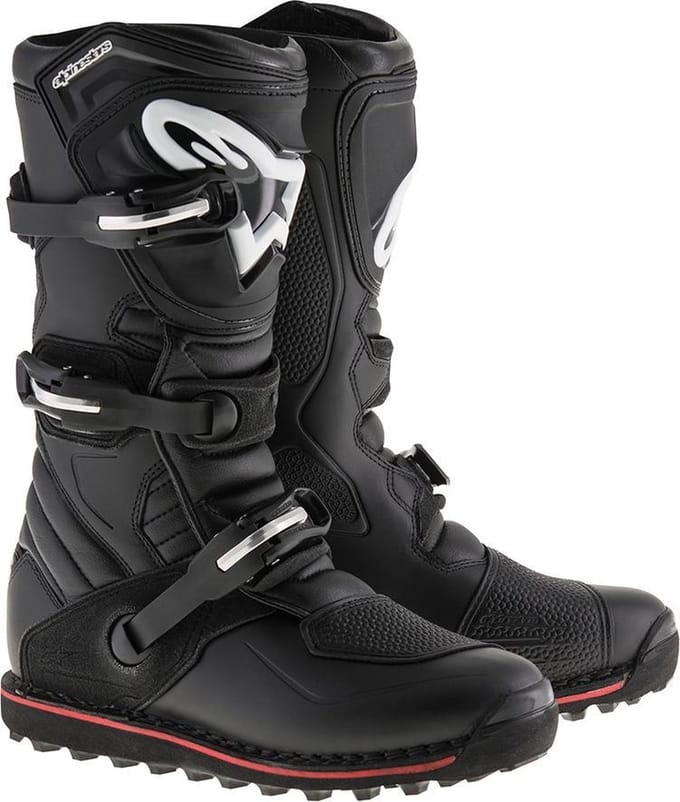 Alpinestars Tech T Schoenen Zwart Rood - Laars