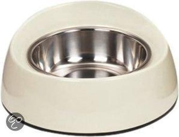 Nobby Eetbak Melamine - Wit - 160 ml