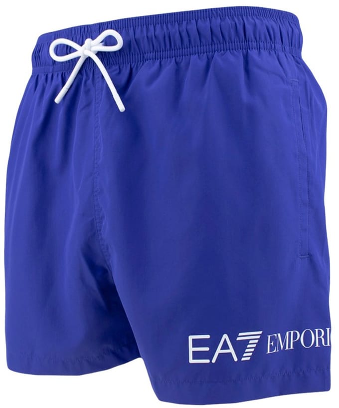 Emporio Armani heren zwemshort logo blauw II