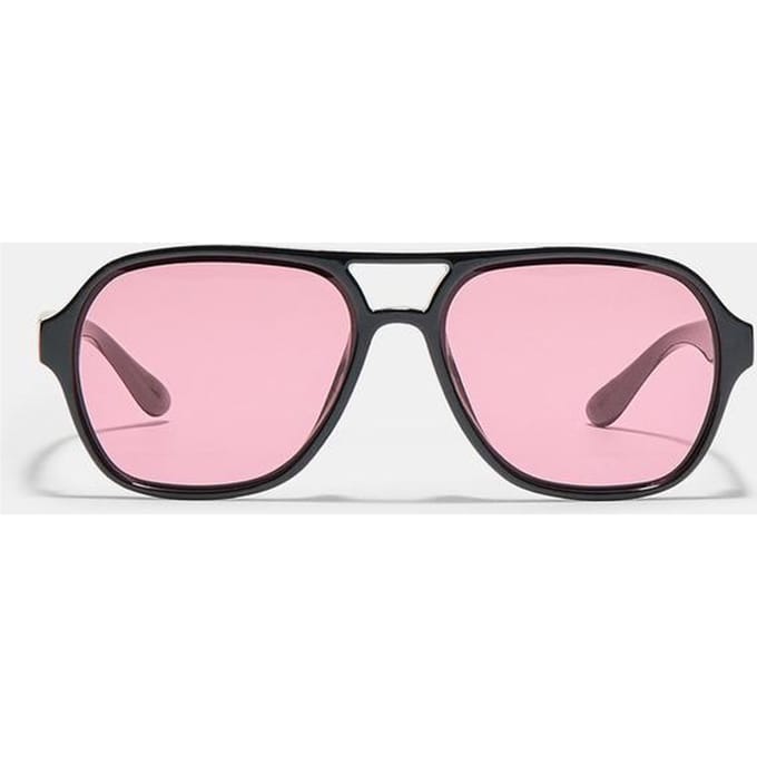 Stradivarius Zonnebril met dubbele brug  Fuchsia OS