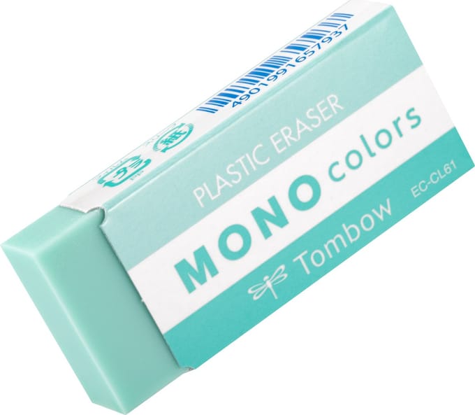 Tombow Gum - Mono Eraser Colors - 1 stuk - Mint groen