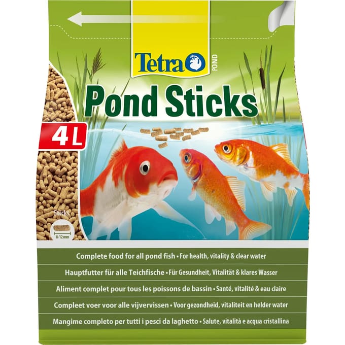 Tetra Pond Sticks Visvoer - Tuinvijvervissen - 4 L