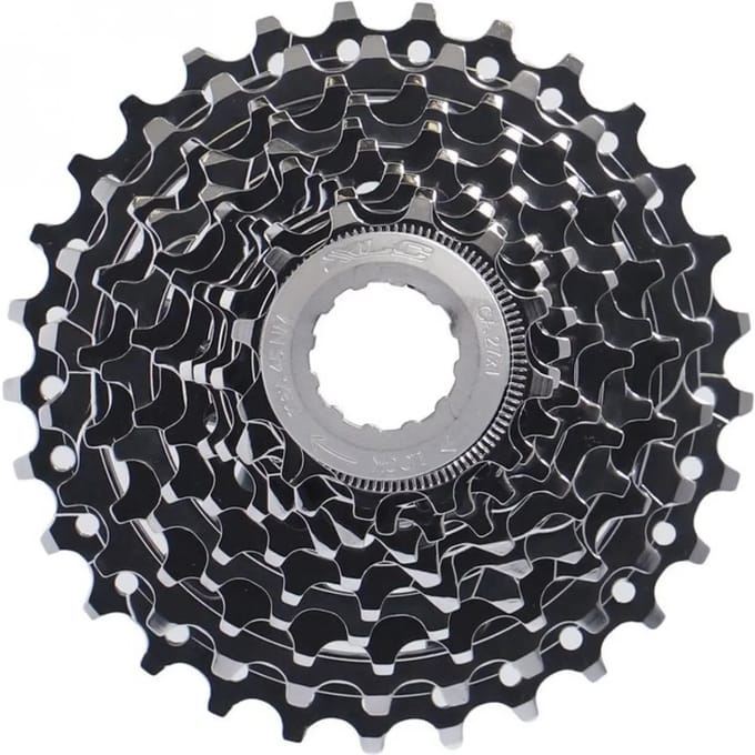 XLC 10 Speed Cassette - Shimano 13-28T - Staal - Zwart