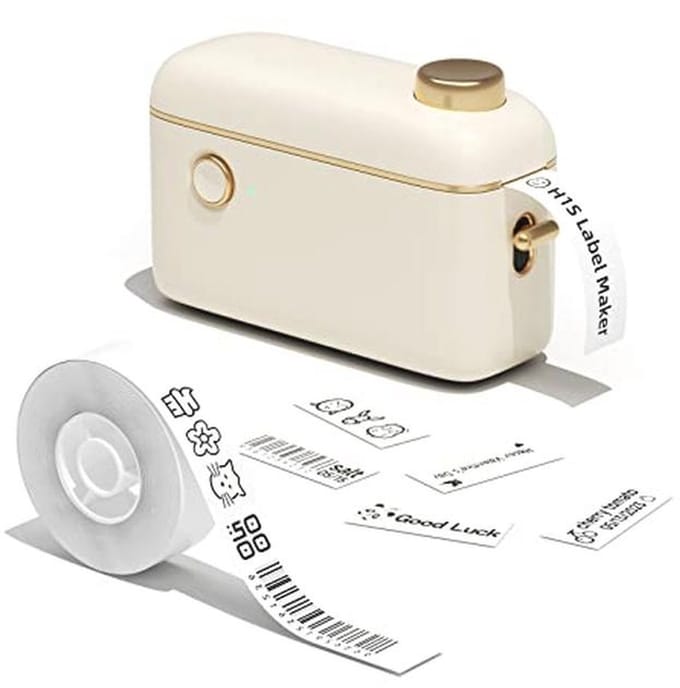 Bluetooth Labelprinter voor Mini Labels - Handzaam en Compatibel met iOS en Android