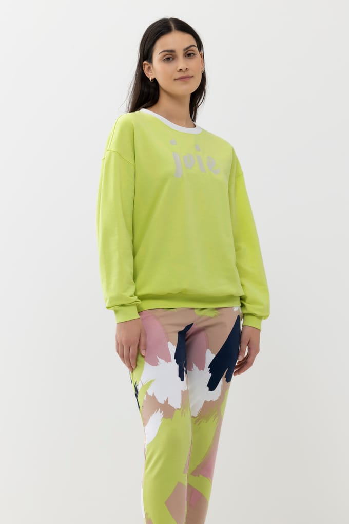 Mey Sweater Kristy Dames 17478 382 limoncello XS