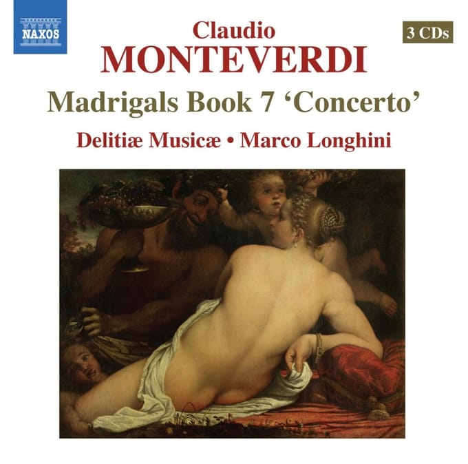 Delitiæ Musicæ, Marco Longhini - Monteverdi: Madrigals Book 7 (3 CD)