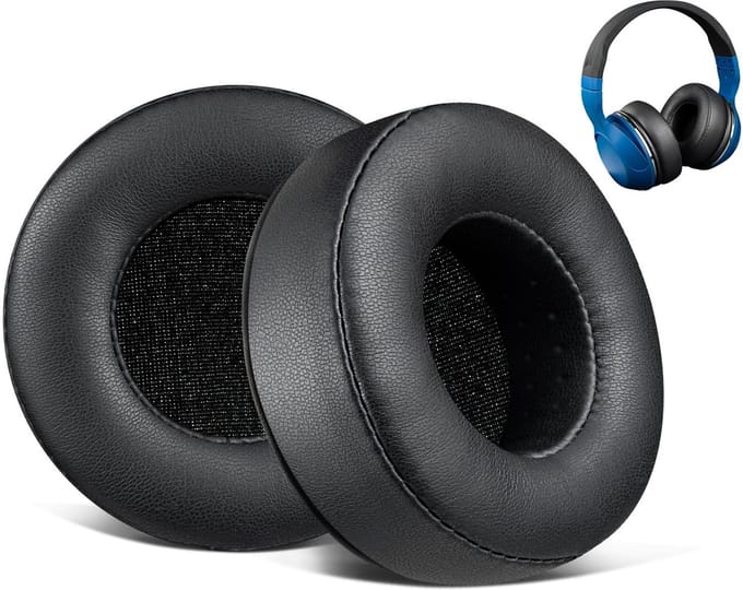 Dailygoods - Oorkussens voor Skullcandy Hesh 2 - Zacht Eiwitleer met Memory Foam