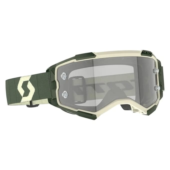 Scott Fury Light Sensitive Kaki/Groene crossbril -