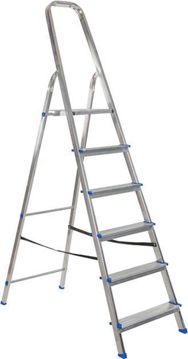 Aluminium Huishoud En Professionele Trapladder 6 Treden