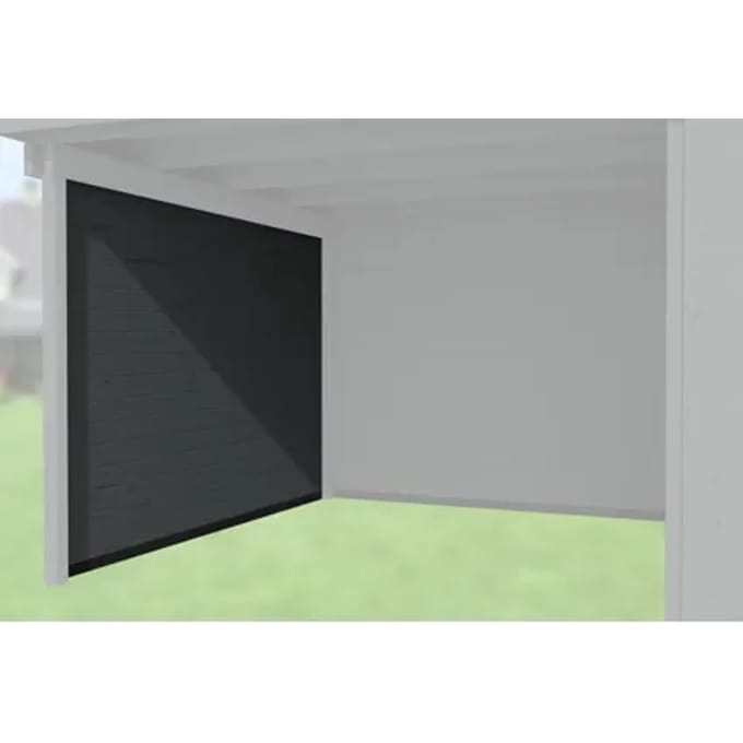 Weka Zijwand 235cm Antraciet