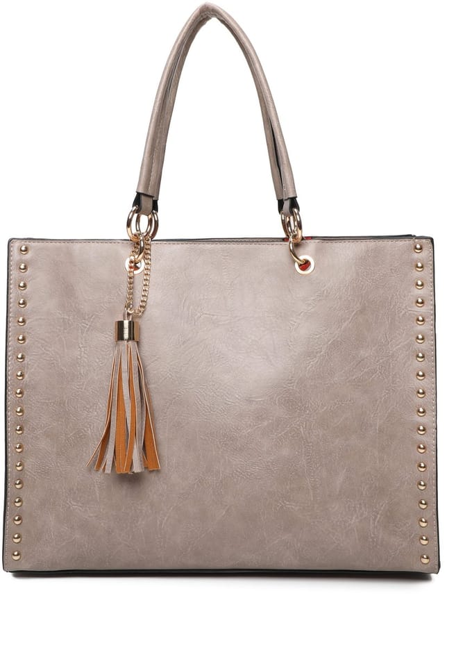 Giuliano Schooltas/Handtas - Taupe
