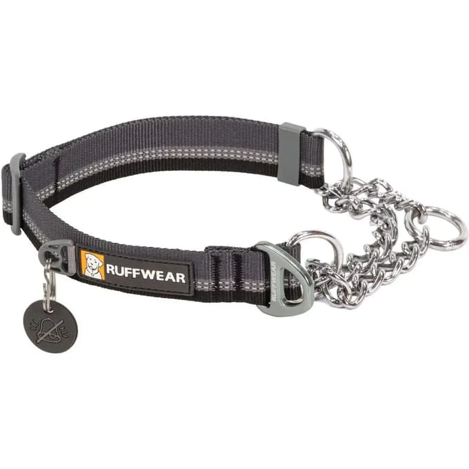Ruffwear Chain Reaction Halsband - Basalt Gray - 51/66 cm