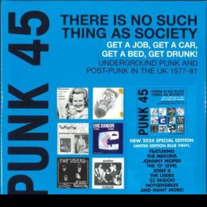 Punk 45: There S No Such Thing As Society - V/a (various Artists)