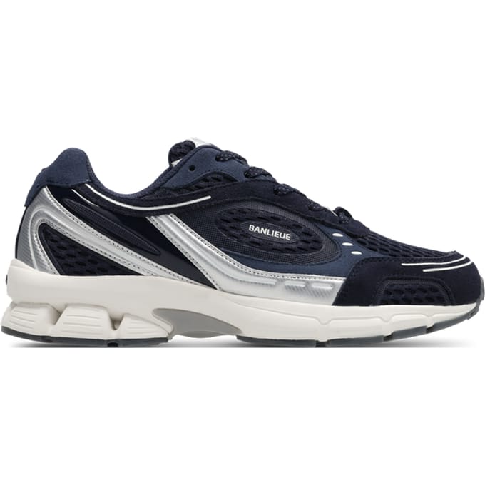 Banlieue The Runner Sneakers Heren - Blauw - Maat 42 - Suède