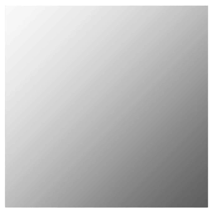 vidaXL - Wandspiegel - vierkant - 50x50 - cm - glas