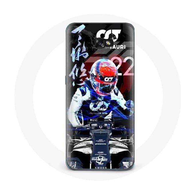 Case voor Samsung Galaxy A8 2016 Formule 1 Yuki Tsunoda Japanse F1-coureur