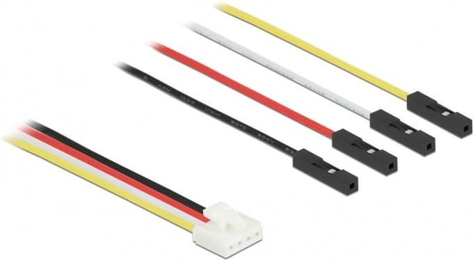 IOT Grove 4-pins (m) - 4x Dupont jumper (v) kabel - 0,05 meter