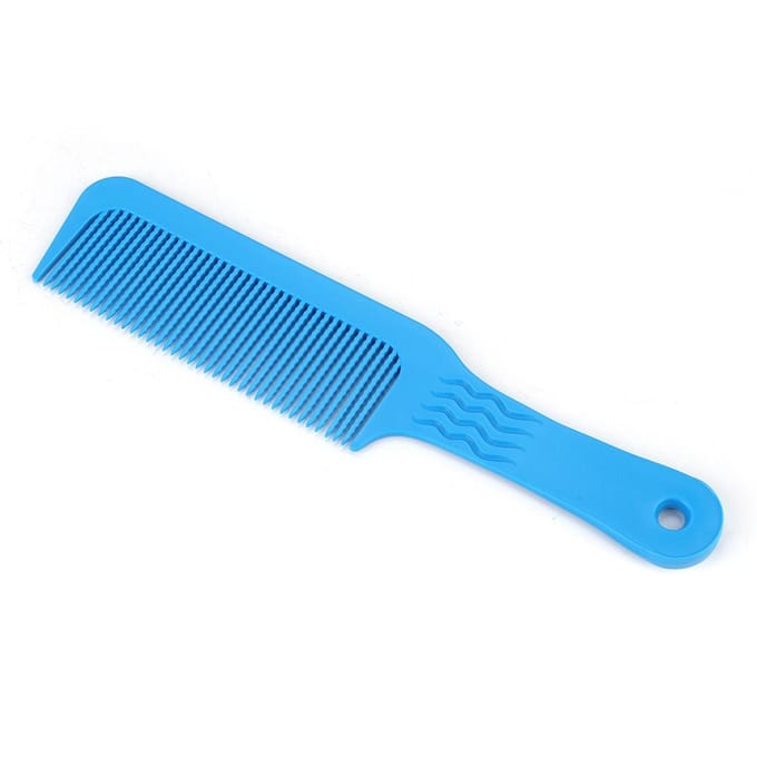 Professionele Salon Golf Tand Haarkammen Kapselstyling Kapper Stylist Tool Blue blauw