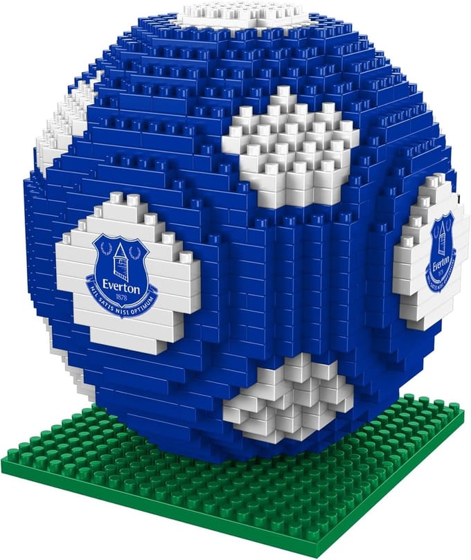 Bouwset Voetbal - 3D Puzzel - Hobby Project - Officieel Team Logo - 10x9x9 cm
