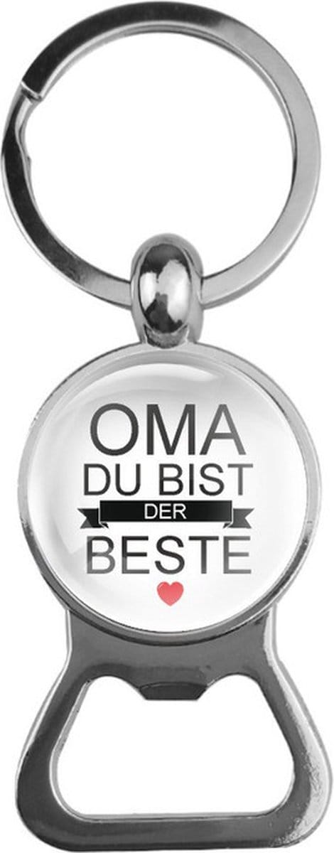 Bieropener Glas - Oma Du Bist Der Beste