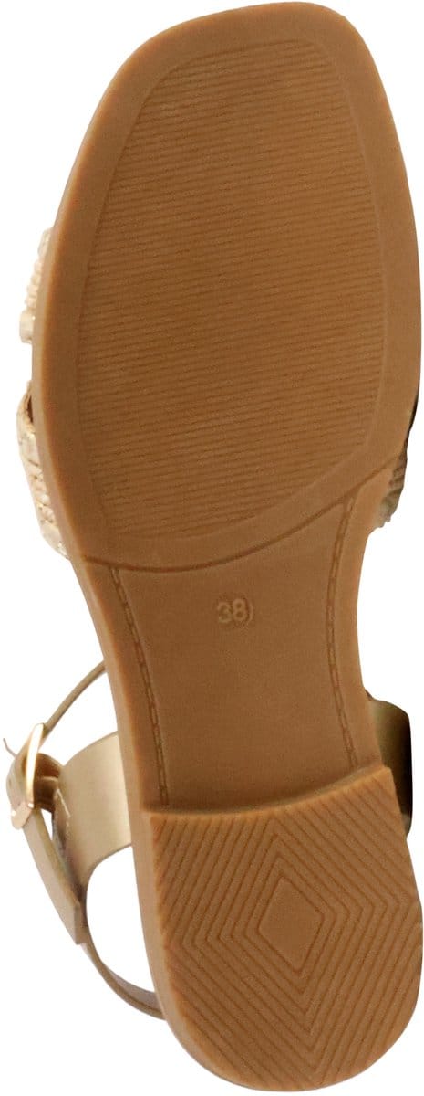 Sandalen met riem en gesp
