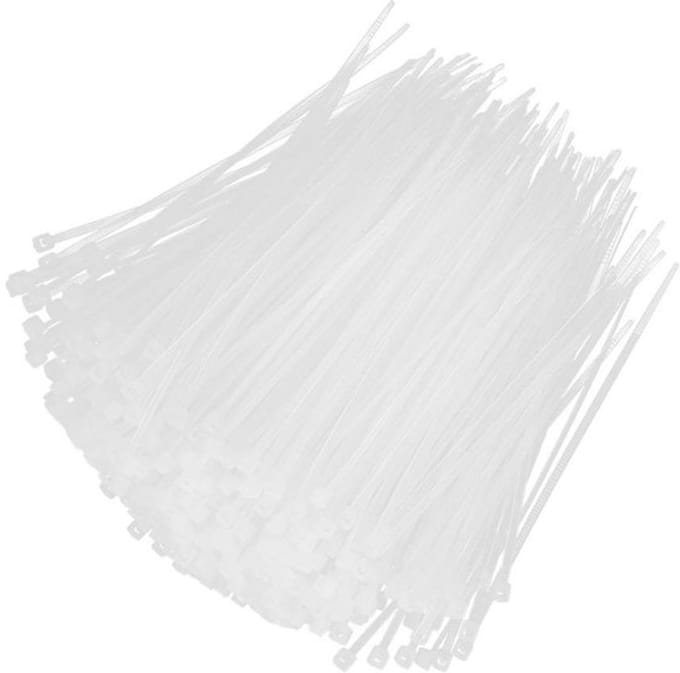 Kabelbinders 1000pcs - Zelfsluitend - Nylon - 3x100mm - Duurzaam - Veelzijdig Gebruik - Hoge Temperatuur Weerstand - Binders