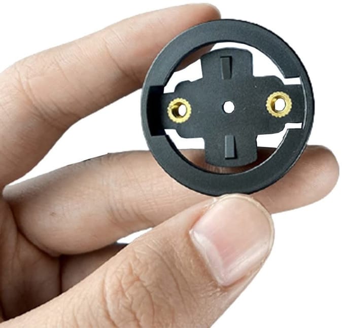 Allecto - Fiets Computer Mount Adapter - Duurzaam - Zwart/Blauw - Fietscomputer Beugel - Fietsaccessoires