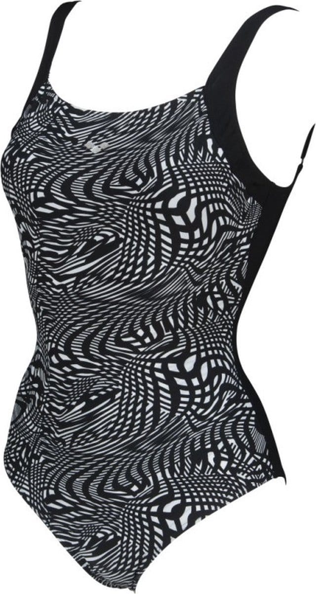 ARENA W Clara - C-cup - Badpak- zwart/wit - Maat 38