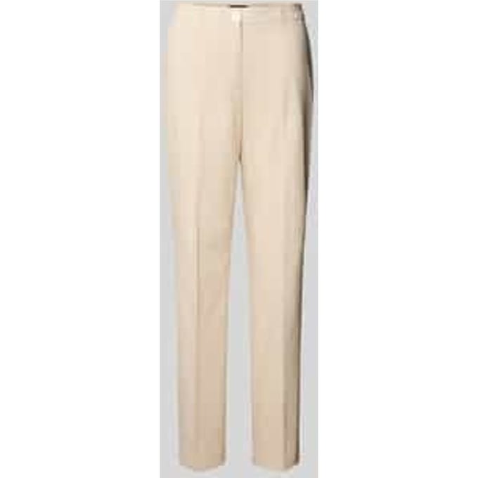 Slim fit blazer met linnen