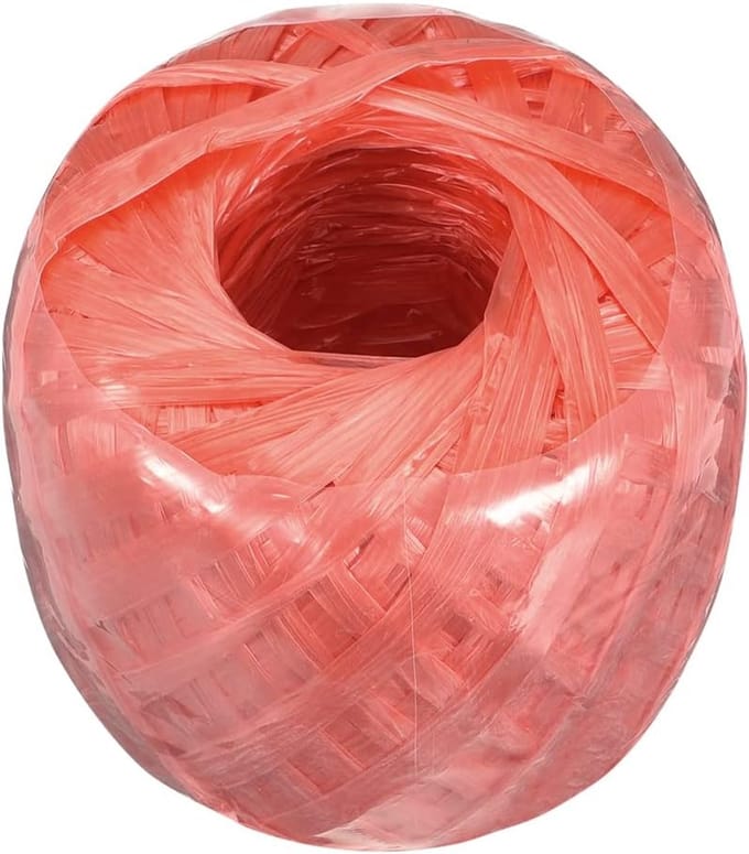 Nylon Touw [voor Boek Gebundelde Verpakking DIY] -100m/328ft/1Roll Rood