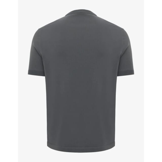 Genti Round Neck Ss T-shirts Grijs K4120-1260