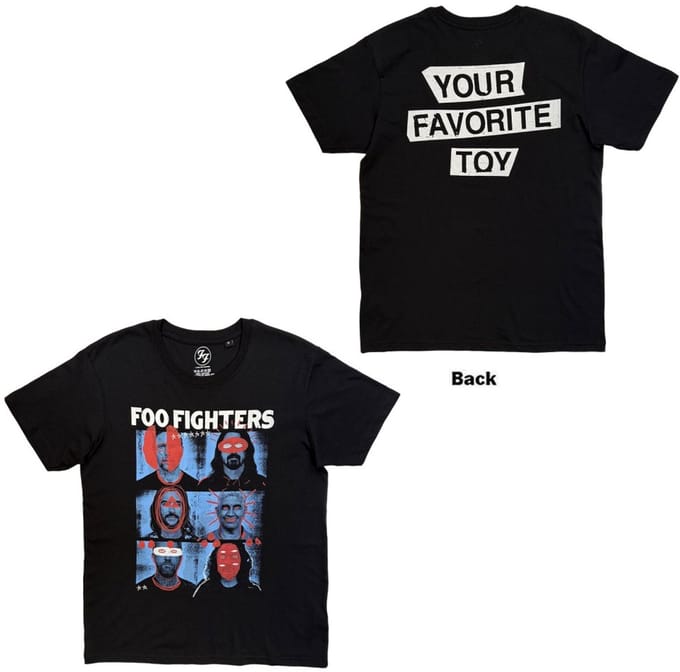 Foo Fighters - Your Favourite Toy Heren Tshirt - M - Zwart