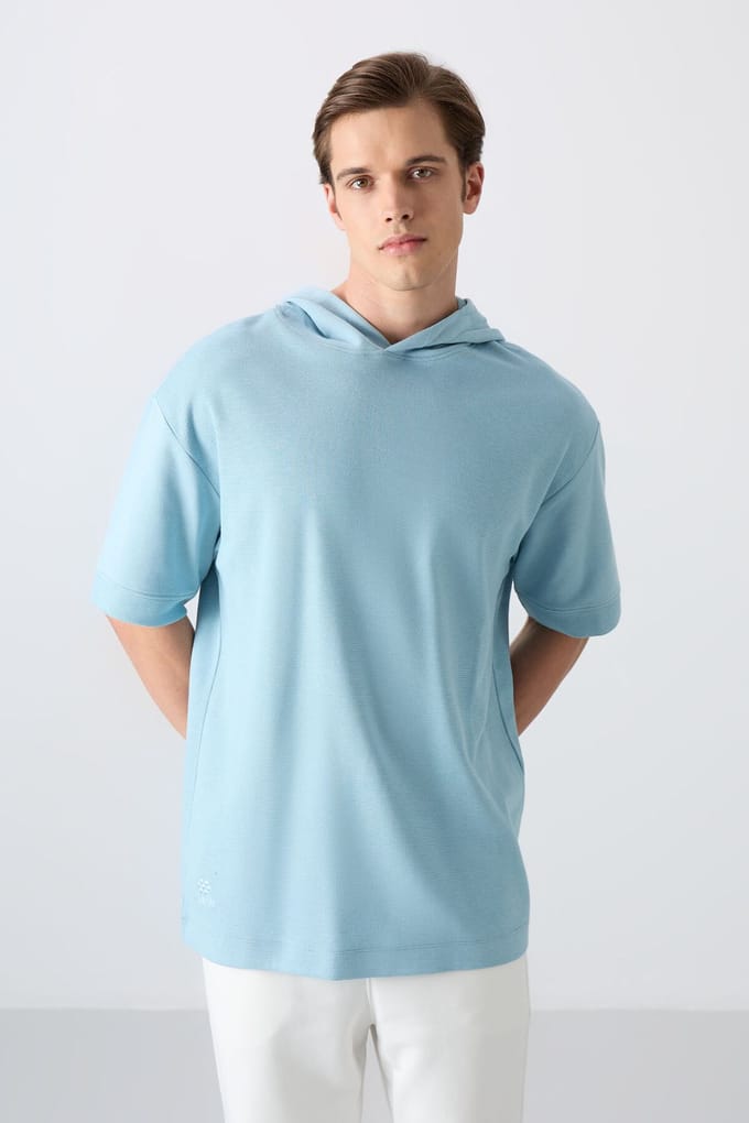 Oversized Kaptrui met Korte Mouwen