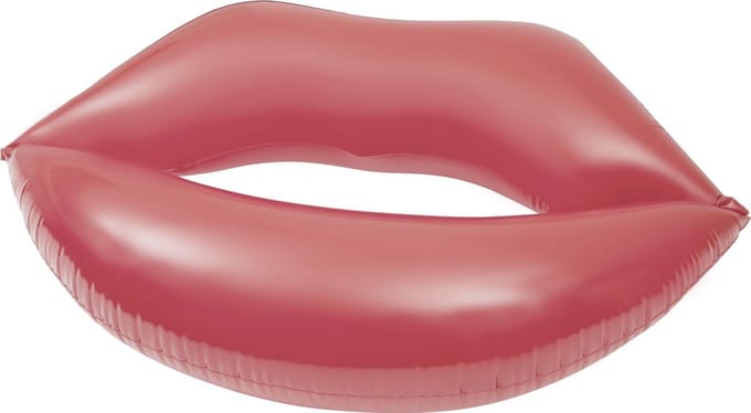 Enjoy Summer Opblaasbare Lippen 118 Cm Roze