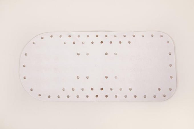 Anti-slip bad- en douchematten - badmat wit - Atlantis
