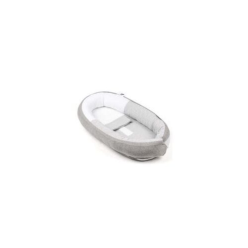 Doomoo Cocoon - Babynestje - Biologisch Katoen en 74 x 46 cm - Classic Grey