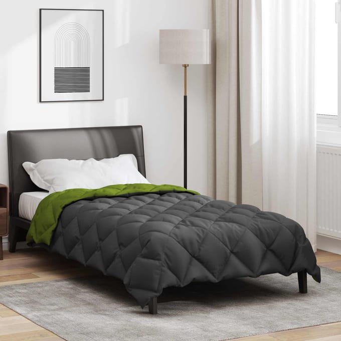 vidaXL - Winter - Duvet - 140 - x - 220 - cm - 450 - gsm - Microvezel - (100% - polyester)