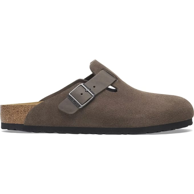 Leren klompen Birkenstock Boston
