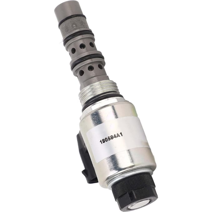 Électrovanne d'excavatrice 12V 180584A1 Remplacement pour CASE MX80C MX90C MX100C MX100 MX110 MX120 MX135