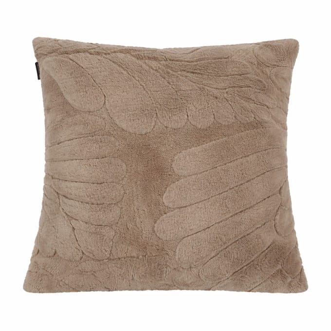Kussen Bladeren Taupe 45x45cm