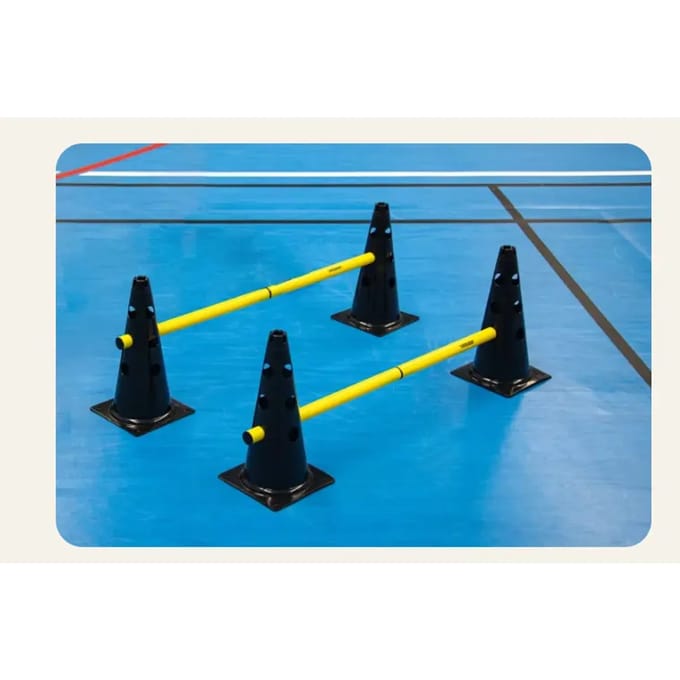 Behendigheidskegels met stangen PowerShot (x4)