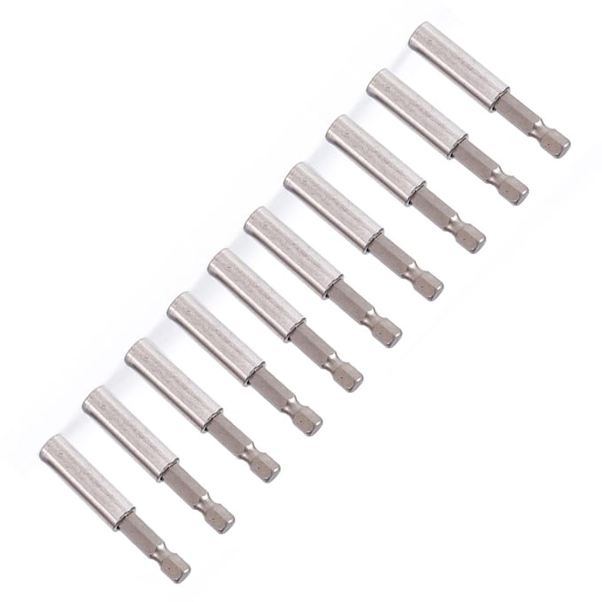 10 Stuks Schroevendraaier Verlengstuk Socket Boorhouder 14  Zeskant Elektrisch Gereedschap