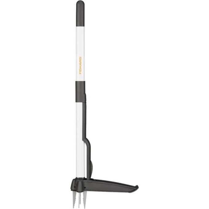 Fiskars light onkruidtrekker wit