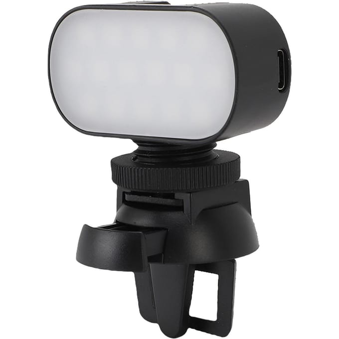 LED Selfie Licht Draagbaar RGB Oplaadbaar Clip Invullicht met Instelbare Helderheid voor
