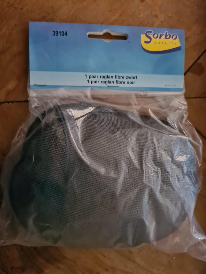 Sorbo 1 paar Raglan fibre zwart