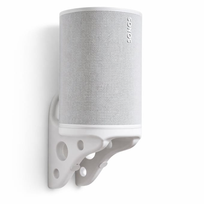 Muurbeugel Geschikt voor Sonos Era 100 – Stevige Speaker Wandhouder – Minimalistisch Design – Wit – muurhouder