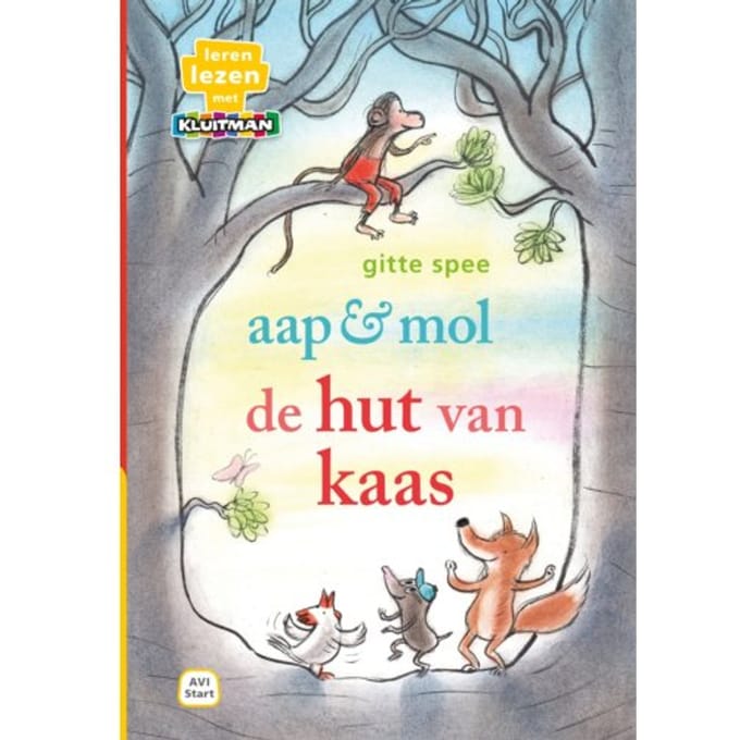 Aap & Mol. De Hut Van Kaas - Leren Lezen Met Kluitman - Gitte Spee